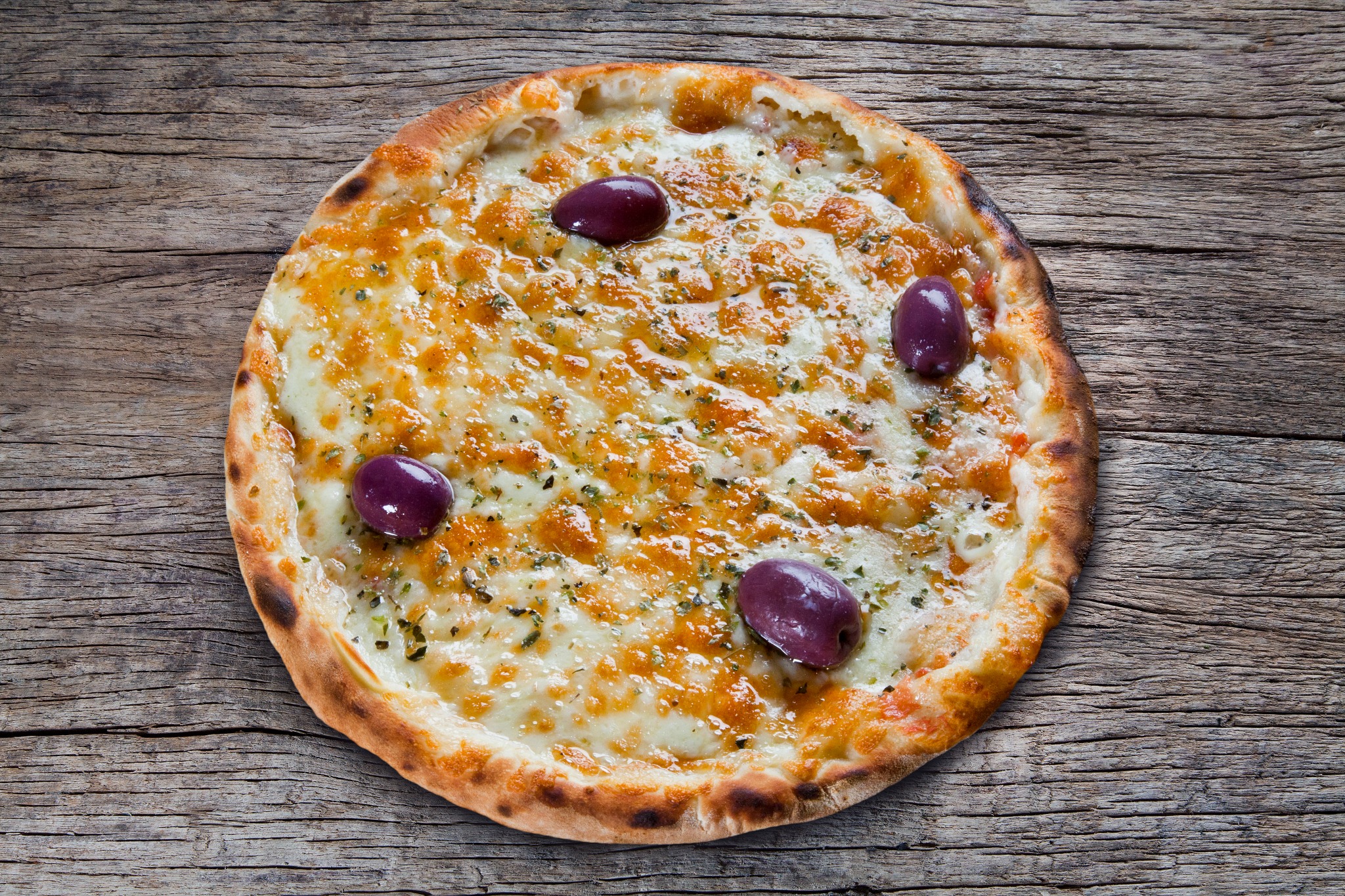 Pizza de Muçarela da Pizzaria Jardins